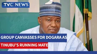 (LATSTEST VIDEO) Group Canvasses For Dogara As Tinubu's Running Mate