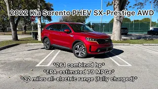 2022 Kia Sorento Plug-In Hybrid - An Efficient Turbo-Electric Family SUV