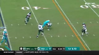 Miami Dolphin's Tua Tagovailoa Trucks Defense