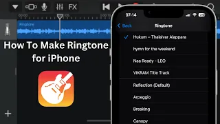 How To Make Ringtone for iPhone using GarageBand in 2 Minutes