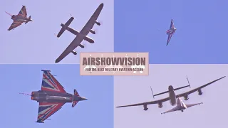 "DEBUT" LANCASTER TYPHOON SPECIAL DAMBUSTERS TRIBUTE SEQUENCE 4K (airshowvision)