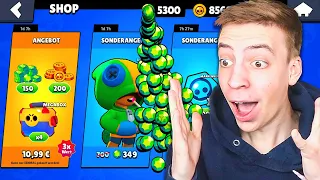 CLASHGAMES KAUFT DEN GANZEN SHOP LEER! 🤑 EXTREM TEUER.. 😭 ★ Brawl Stars deutsch