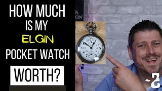 How Much Is A Vintage Elgin Pocket Watch Worth?