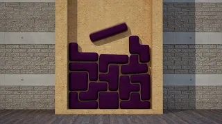 SoftBody Tetris Simulation v76