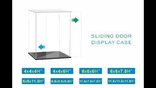 zzhobbies SLIDING DOOR DISPLAY CASE Installation Guide