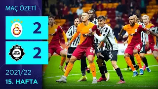 ÖZET: Galatasaray 2-2 Altay | 15. Hafta - 2021/22