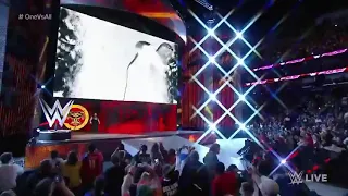 Brock lesnar shocking entrance and attacks everyone