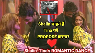 Bigg Boss 16: Shalin, Tina ROMANTIC DANCE on Abdu's Song| Shalin Bhanot WANTS to PROPOSE Tina Datta?