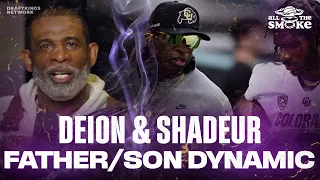 Deion & Shadeur Sanders Reflect On Their Football Relationship | ALL THE SMOKE