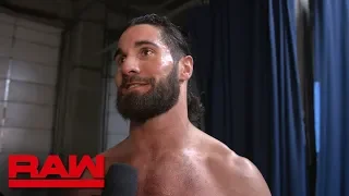 Seth Rollins is riding momentum into the Men's Royal Rumble Match: Raw Exclusive, Jan. 21, 2019