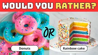 Would You Rather Food And Drinks Edition 🧃🍕 | Hardest Choices Ever! #wouldyourather  #quiz