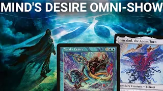 ALL YOUR DESIRES! Legacy Mind's Desire Omni-Show Combo. Mono-Blue Omniscience Show and Tell MTG LotR