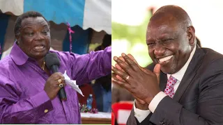 CRAZY! Listen to Funny Atwoli's speech in front of President Ruto in Kakamega today!!