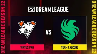 Virtus.pro проти Team Falcons | Гра 2 | DreamLeague Season 22 - Group A