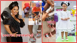 This is why Nana Ama McBrown gave baby Maxine's used shoe to her neighbours in Camera