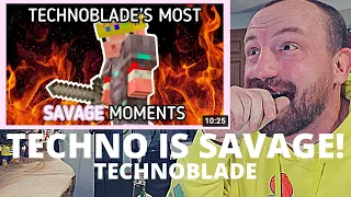 WATCHING Technoblade's Most Savage Moments In 10 Minutes!