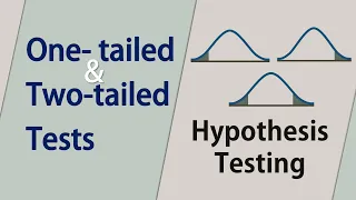 One-Tailed vs Two-Tailed Hypothesis Tests | 2-sided vs lower and upper tails