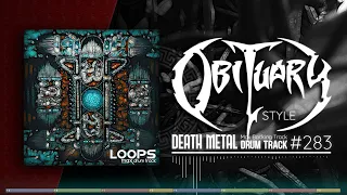 Death Metal Drum Track / Obituary Style / 95 bpm