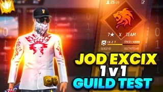 BEST GUILD TEST 1 V 1🥳🤬 HARDEST GUILD TEST 1V 1 🤬👿 100% FAIR TESTING 🔥 #NONSTOP_LIVE #AJJUBHAILIVE