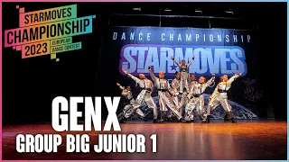 GenX | GROUP BIG JUNIOR 1 | Starmoves Championship 2023