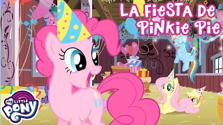 My Little Pony en español 🦄  La fiesta de Pinkie Pie | Los mejores episodios de la fiesta🎉 | FiM