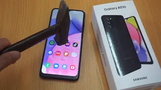 Samsung Galaxy A03s Screen Scratch Test