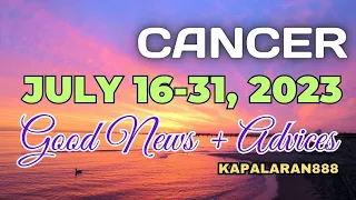 NAGHIHINTAY KA NG TULONG ♋ CANCER JULY 16-31, 2023 - General/Money/Love #KAPALARAN888 TAGALOG TAROT