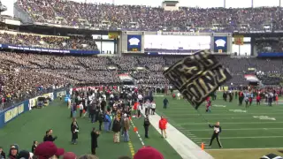 2014 Army Navy Game Team Entrances and Flyovers