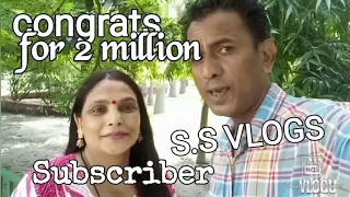 SS vlogs Finally 2 Million Celebration#Ss vlogs:-#Fans