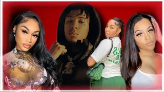 NBA Youngboy Scribbles Over Tattoo Of Baby Mama Jania 👀 Fires Up Drea & Wife Jazlyn Eye Black 👁