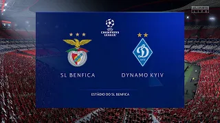 FIFA 22 Benfica s Dynamo Kyiv - Gameplay PC Champions League 2021