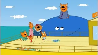 Три кота | В поисках кита | Серия 42 | Мультфильмы для детей