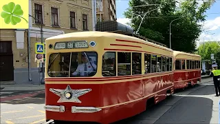 Москва. Парад ретротранспорта на Чистопрудном бульваре (04.06.2022)