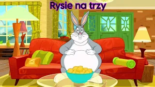 Fuzionek ogląda Looney tunes (Rysie na trzy)