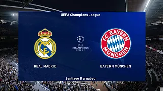 Real Madrid vs Bayern Munchen | UEFA Champions League UCL | PES 2021 Gameplay PC