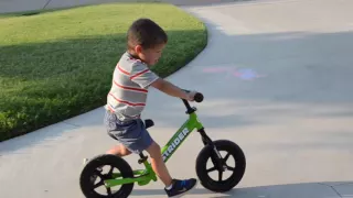 Toddler Riding Balance Bike