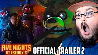 Five Nights at Freddy's | Official Trailer 2 #FNAF REACTION!!! HYPE IS REAL!