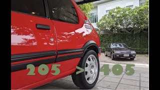 Is the Peugeot 405 Mi16 secretly better than the 205 GTI? (POV driving review)