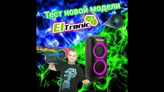 ELTRONIC 20-32 DANCE BOX 400 полный обзор тест микрофона  и звука