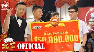 Thách Thức Danh Hài mùa 2-  Tập Gala 3: Công Huy & Chí Kiệt bất ngờ "ẵm" trọn 150 triệu