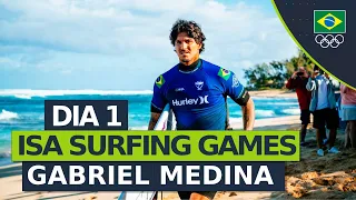 ISA Surfing Games - Dia 1 | Gabriel Medina