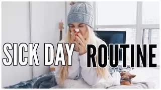 A Day In My Life | SICK ROUTINE & TIPS