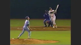 Jose Canseco near HR vs Charlie Liebrandt 6/15/88