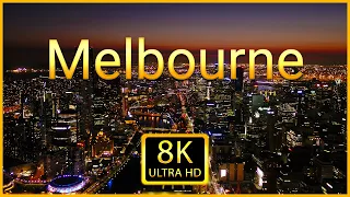 Melbourne 8K ULTRA HD - Scenic Drone Relaxation Video With Calming Piano Music