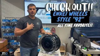 It's the All Time Favorite!! ENKEI WHEELS in the style 92. Check this bad boy out!!