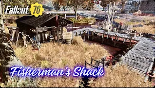 Fallout 76 Camp Builds: Fishermans Shack