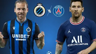 Psg vs Club brugge Champions League 2021 Half - Time All Goals & Extended Highlights