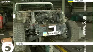 БТР-и та військову техніку ремонтують майстри "Київпастрансу"