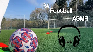 #3 Football ASMR | Individual Training Session | ⚽️ Dribling & Finishing ⚽️ Adidas X Speedportal.1