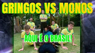 OS GRINGOS VIERAM PRO BRASIL PRA VIRAR HIGHLIGHT DE MONO (MONOS VS GRINGOS MELHORES MOMENTOS)